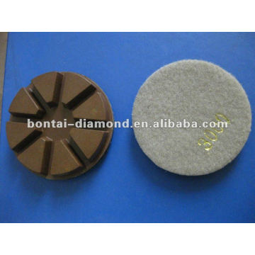 resin polishing pads